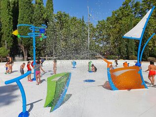 Parc d&#39;aigua a Rubí per combatre les onades de calor